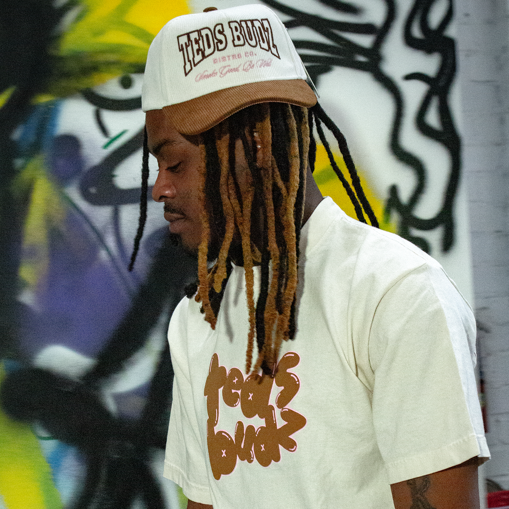 Chestnut & Rose Corduroy Hat