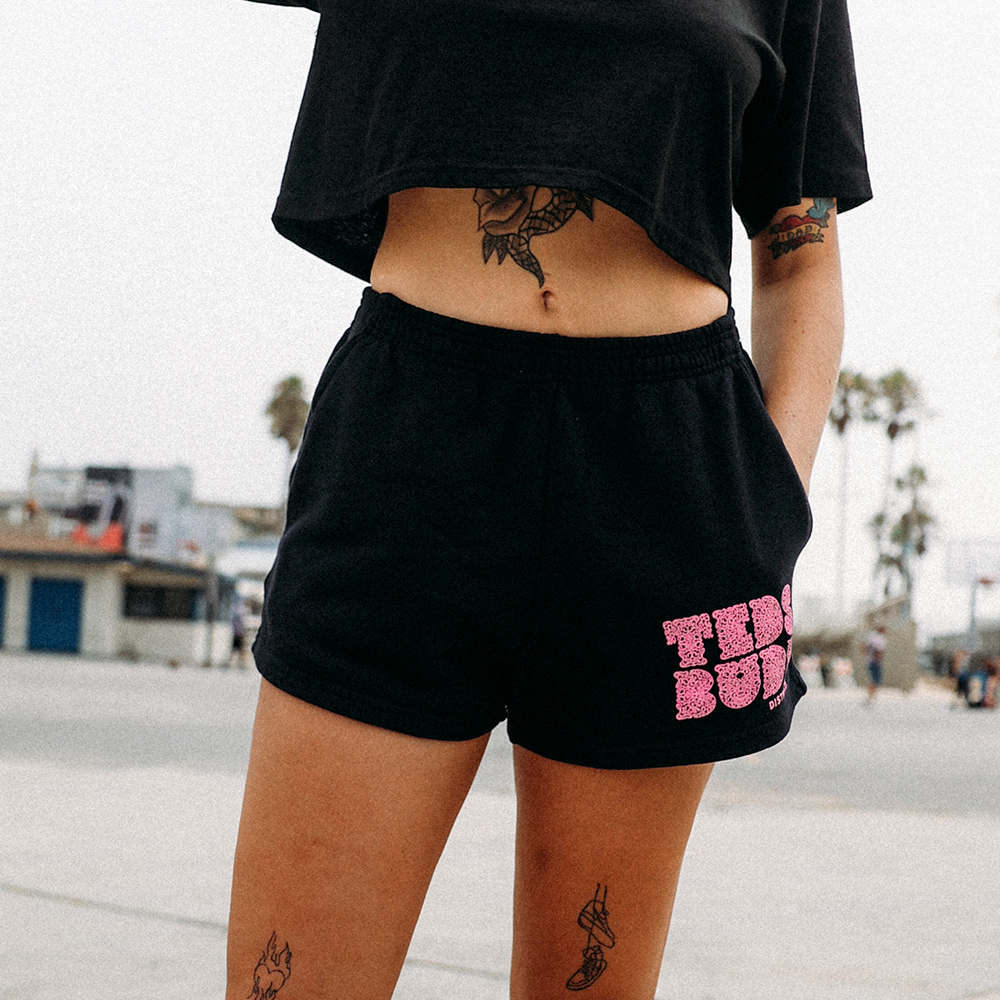 Womens Black Shorts