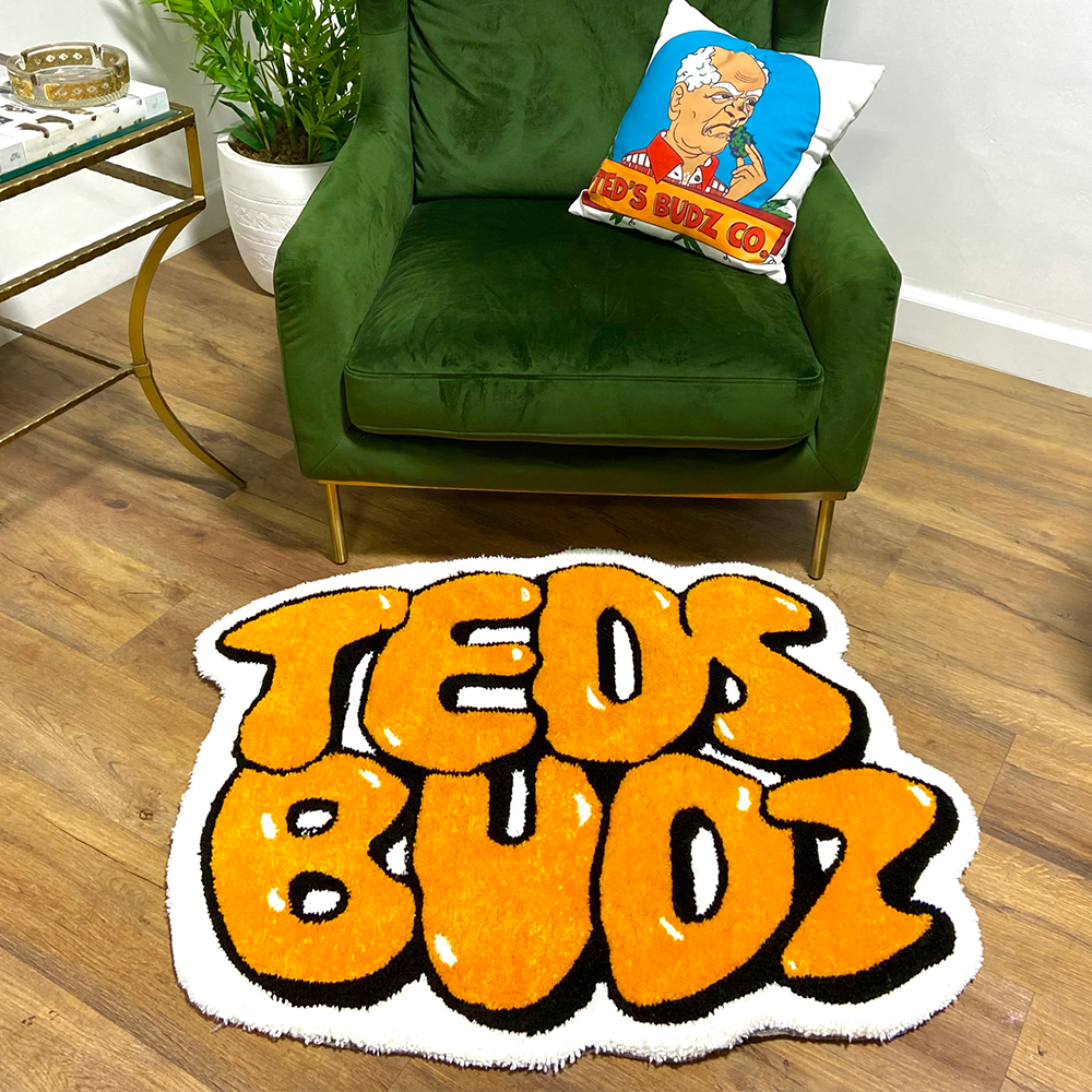 Teds Budz Logo Rug